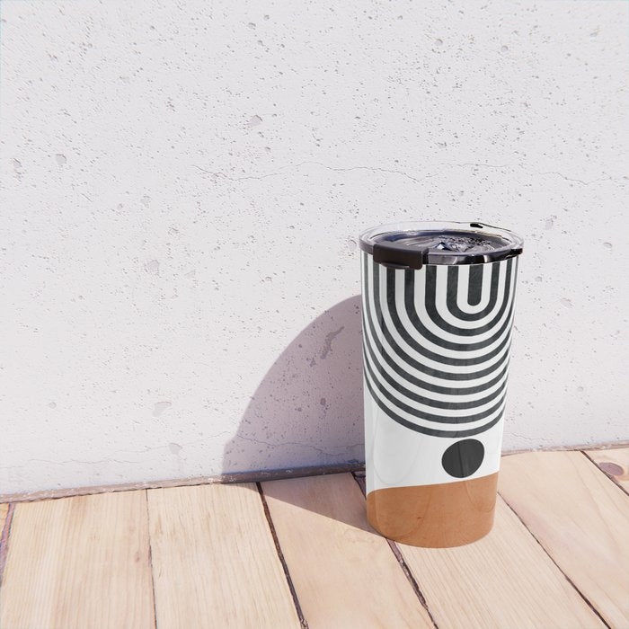 Abtract Modern Travel Mug Gallery Image 4