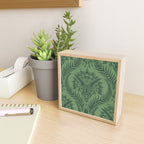 Triceratops Damask - Fern Mini Art Print Gallery Image 2