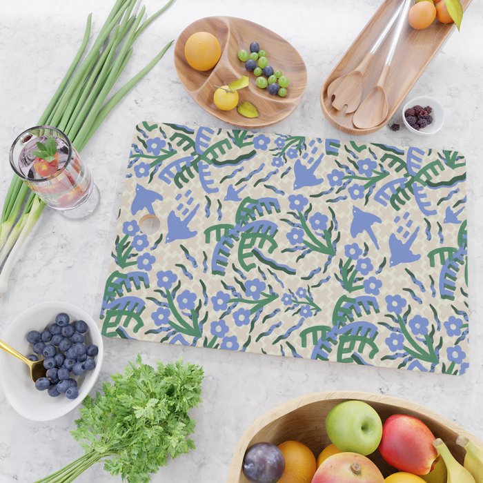 Coconut Spring Blossom, Nuts Cutting Board Gallery Image 2