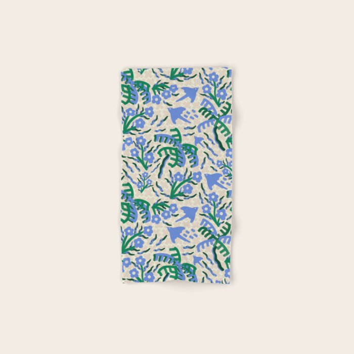 Coconut Spring Blossom, Nuts Bath Towel Gallery Image 1