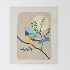 Abstract Flight 23 Throw Blanket Gallery Image 2