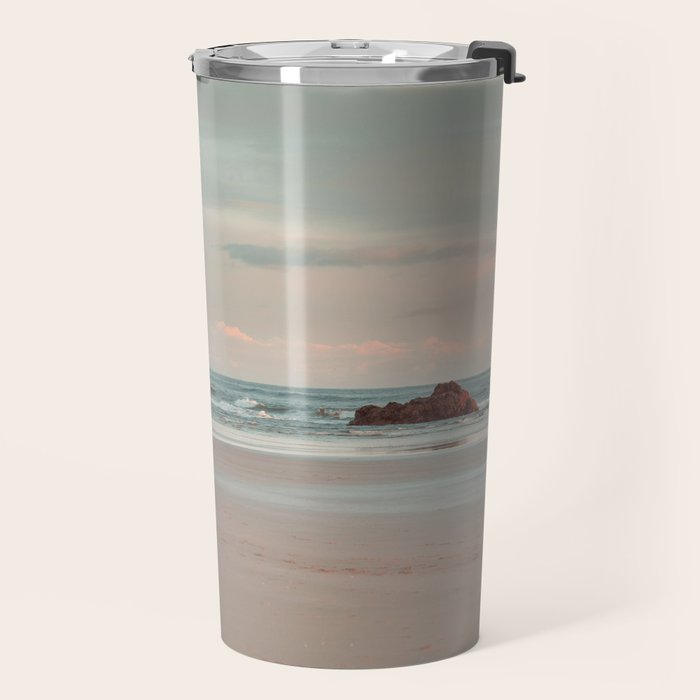 Oregon Sunrise - Cannon Beach Landscape Photography Travel Mug Gallery Image 2
