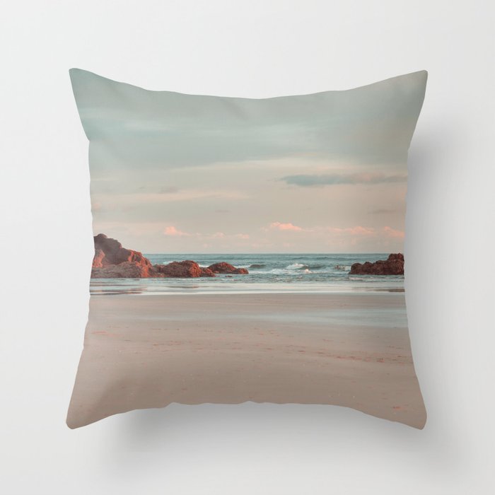 Oregon Sunrise - Cannon Beach Landscape Photography Throw Pillow Gallery Image 6