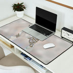 Luxury Pearl and Abalone Poodle Desk Mat Gallery Image 2