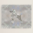 Luxury Pearl and Abalone Poodle Jigsaw Puzzle Gallery Image 1