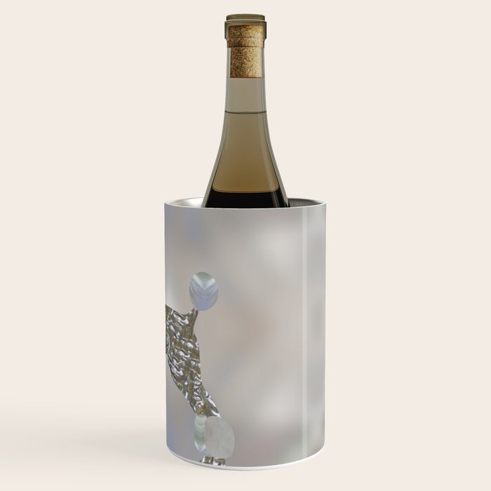 Luxury Pearl and Abalone Poodle Wine Chiller Gallery Image 3
