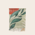 Abstract Art Tropical Leaves 14 Wall Hanging Gallery Image 1