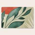 Abstract Art Tropical Leaves 14 Cutting Board Gallery Image 1