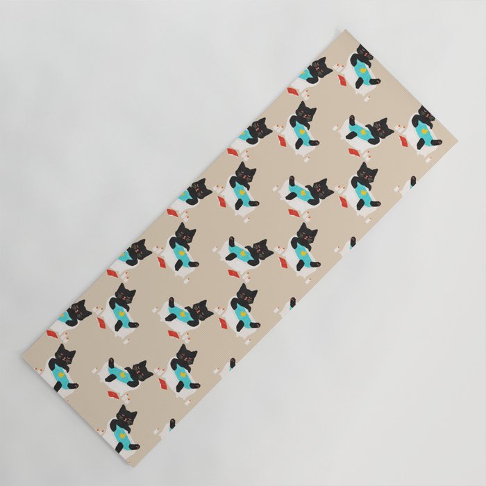 Meow time Yoga Mat Gallery Image 1
