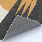 Sunset Geometric Midcentury style Rug Gallery Image 4