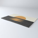 Sunset Geometric Midcentury style Rug Gallery Image 3