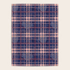 Tartan and Floral Texture Pattern Poster Gallery Image 4