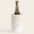 Elegant Gold Mandala Confetti Design Wine Chiller Gallery Image 3