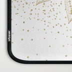 Elegant Gold Mandala Confetti Design Laptop Sleeve Gallery Image 3