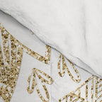 Elegant Gold Mandala Confetti Design Comforter Gallery Image 4