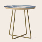 cranes, asian style art Side Table Gallery Image 1