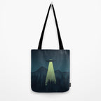 Forest UFO Tote Bag Gallery Image 2
