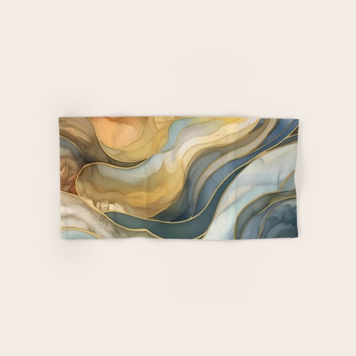 Ocean Nautical Serenade Bath Towel Gallery Image 1