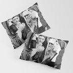 Smoking Nuns Vintage Photo -Smoking Nuns Pillow Sham Gallery Image 3