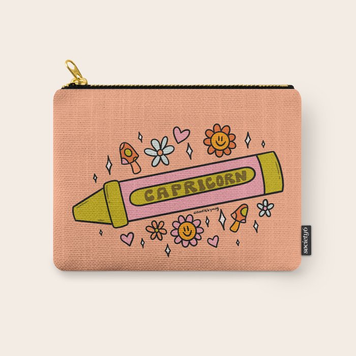 Capricorn Crayon Carry All Pouch Gallery Image 1