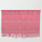 Bright Watermelon Pink Solid Colour  Wall Hanging Gallery Image 1