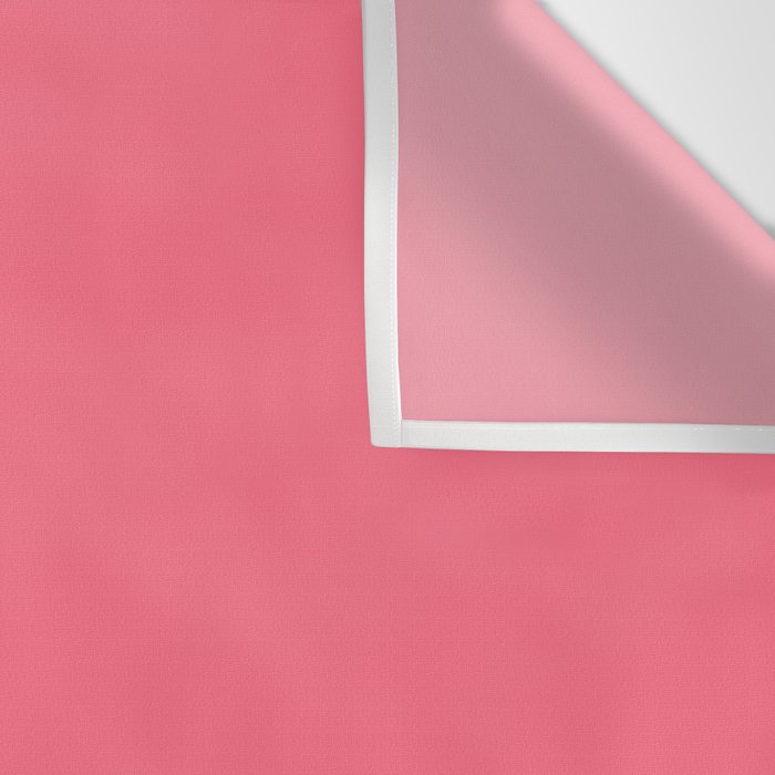 Bright Watermelon Pink Solid Colour  Wall Tapestry Gallery Image 3