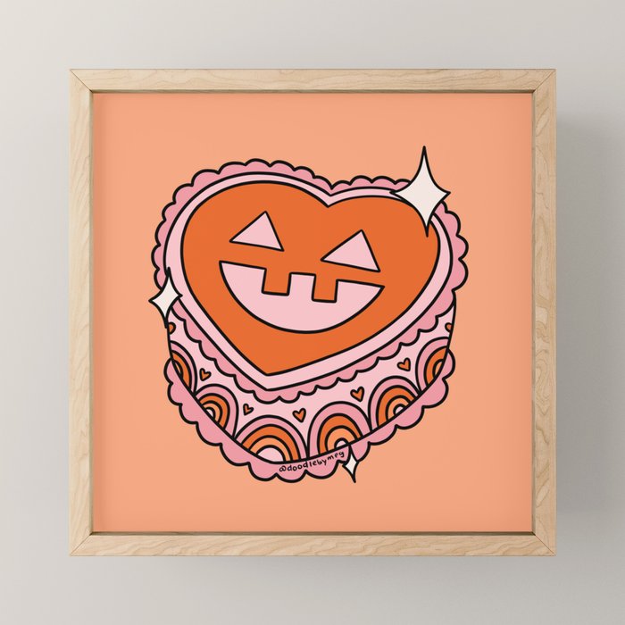 Pumpkin Cake Mini Art Print Gallery Image 1