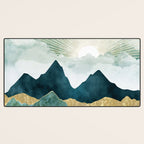 Golden Sunrise Desk Mat Gallery Image 3