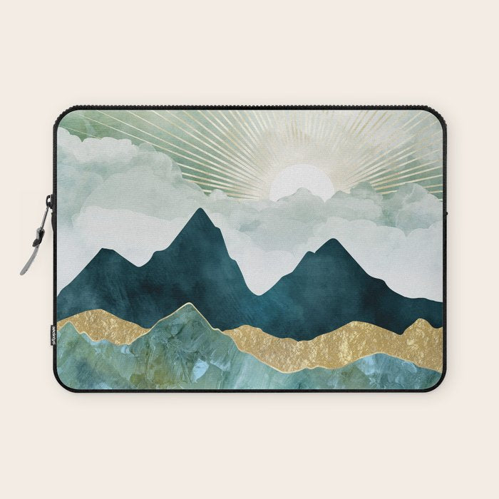 Golden Sunrise Laptop Sleeve Gallery Image 1