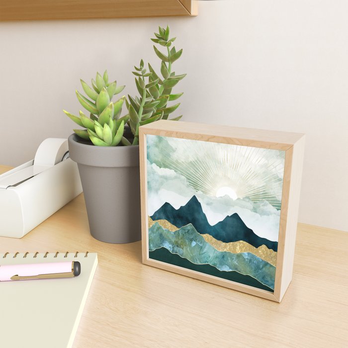 Golden Sunrise Mini Art Print Gallery Image 2