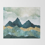 Golden Sunrise Throw Blanket Gallery Image 2