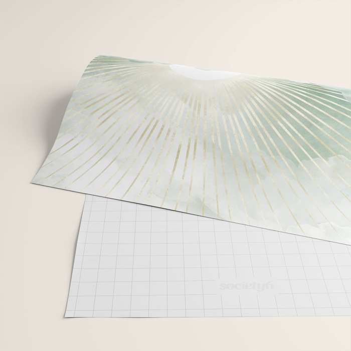 Golden Sunrise Wrapping Paper Gallery Image 2