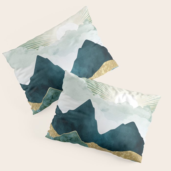 Golden Sunrise Pillow Sham Gallery Image 1