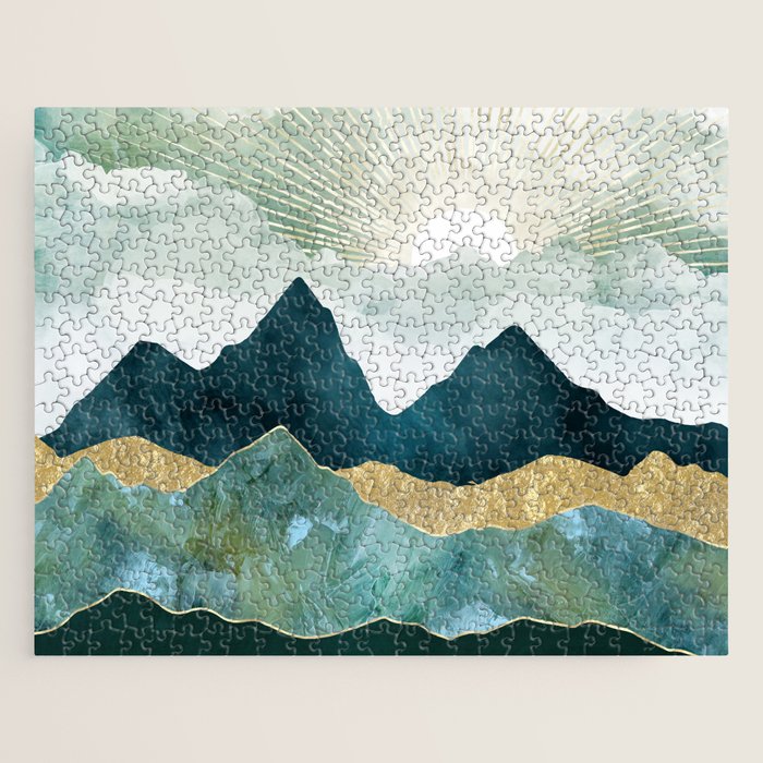 Golden Sunrise Jigsaw Puzzle Gallery Image 1