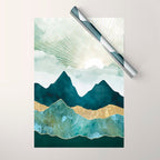 Golden Sunrise Wrapping Paper Gallery Image 1