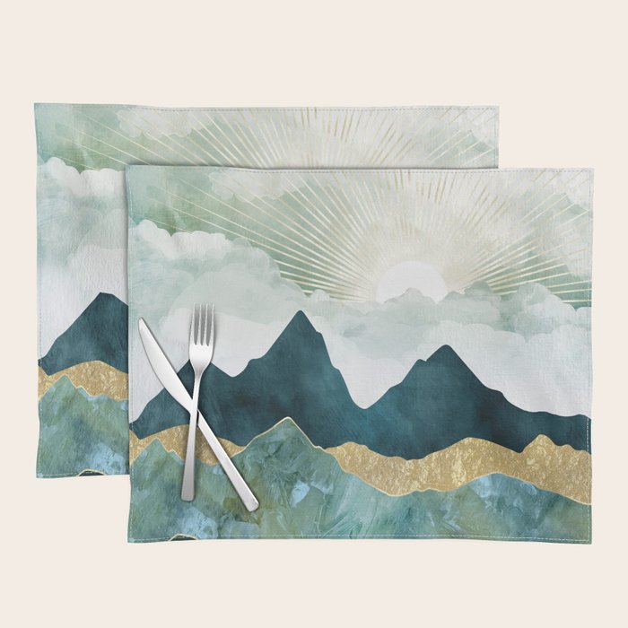 Golden Sunrise Placemat Gallery Image 1