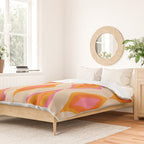 Retro Pattern #1 Duvet Cover Gallery Image 2