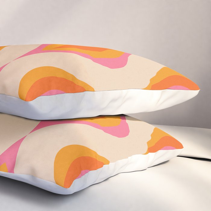 Retro Pattern #1 Pillow Sham Gallery Image 3