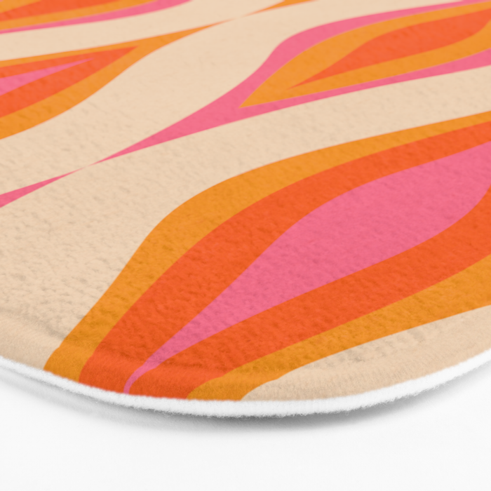 Retro Pattern #1 Bath Mat Gallery Image 3