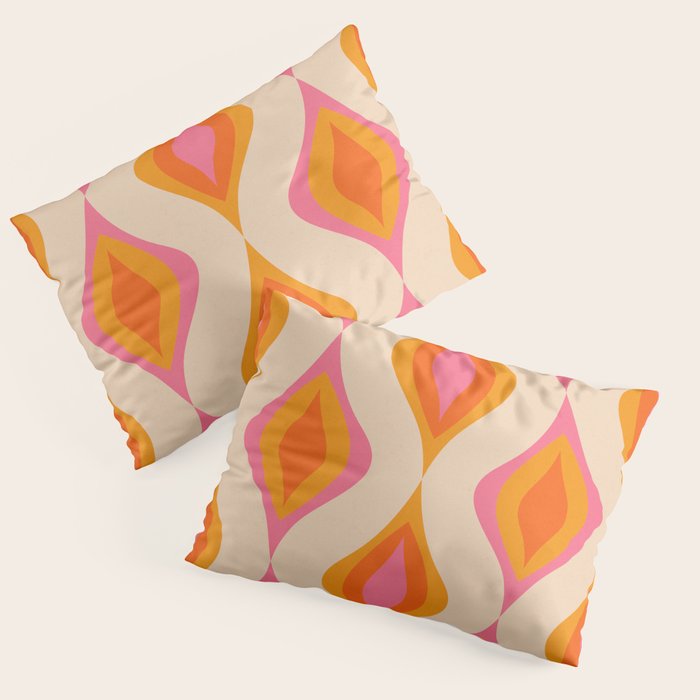 Retro Pattern #1 Pillow Sham Gallery Image 3