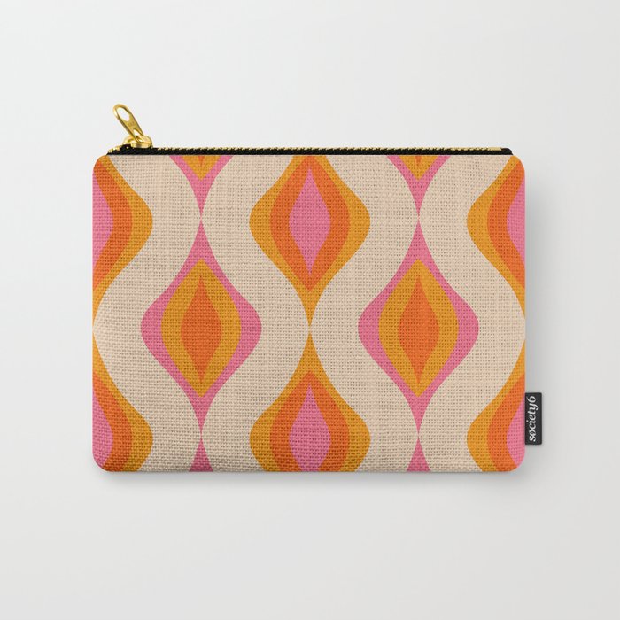 Retro Pattern #1 Carry All Pouch Gallery Image 1