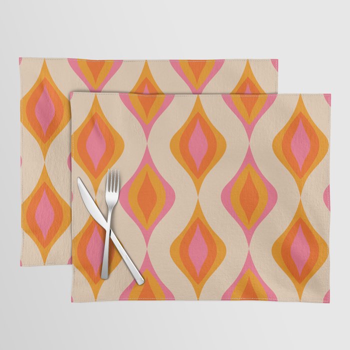 Retro Pattern #1 Placemat Gallery Image 1