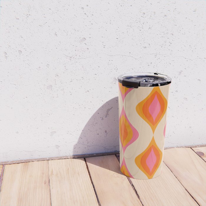 Retro Pattern #1 Travel Mug Gallery Image 4