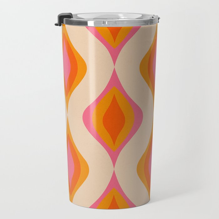 Retro Pattern #1 Travel Mug Gallery Image 3