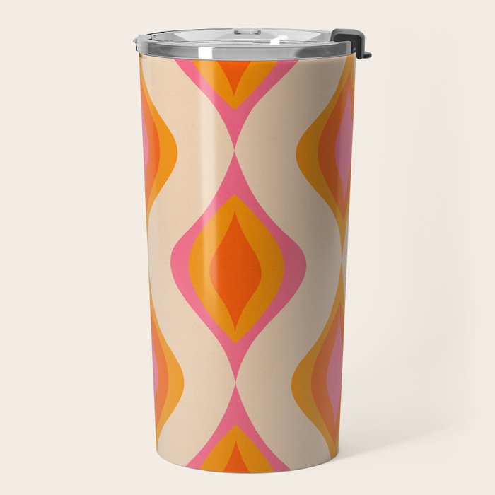 Retro Pattern #1 Travel Mug Gallery Image 2