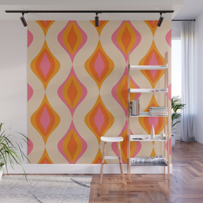 Retro Pattern #1 Wall Mural Gallery Image 1