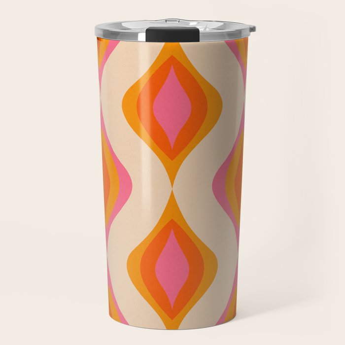 Retro Pattern #1 Travel Mug Gallery Image 1
