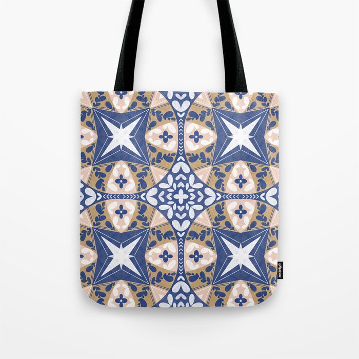 Nature Circular Tiles PB Tote Bag Gallery Image 1