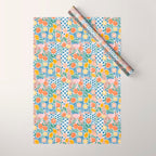 Mediterranean Fusion Citrus Wrapping Paper Gallery Image 1