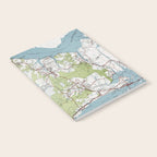Old Croatan National Forest Map (1964) Vintage NC Woodland Recreational Area Map Notebook Gallery Image 2